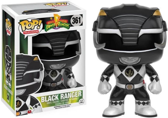 Funko Pop! Television: Power Rangers - Black Ranger 4 Funko Pop! Television: Power Rangers - Black Ranger - Image 2