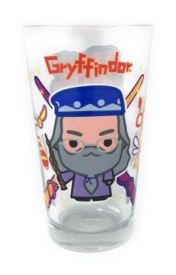 Toon Tumblers Harry Potter: Albus Dumbledore Chibi 16 Oz Pint Glass