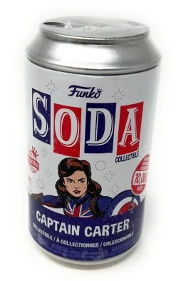 Funko Vinyl Soda: Marvel's What If...? - Captain Carter (International Variant)