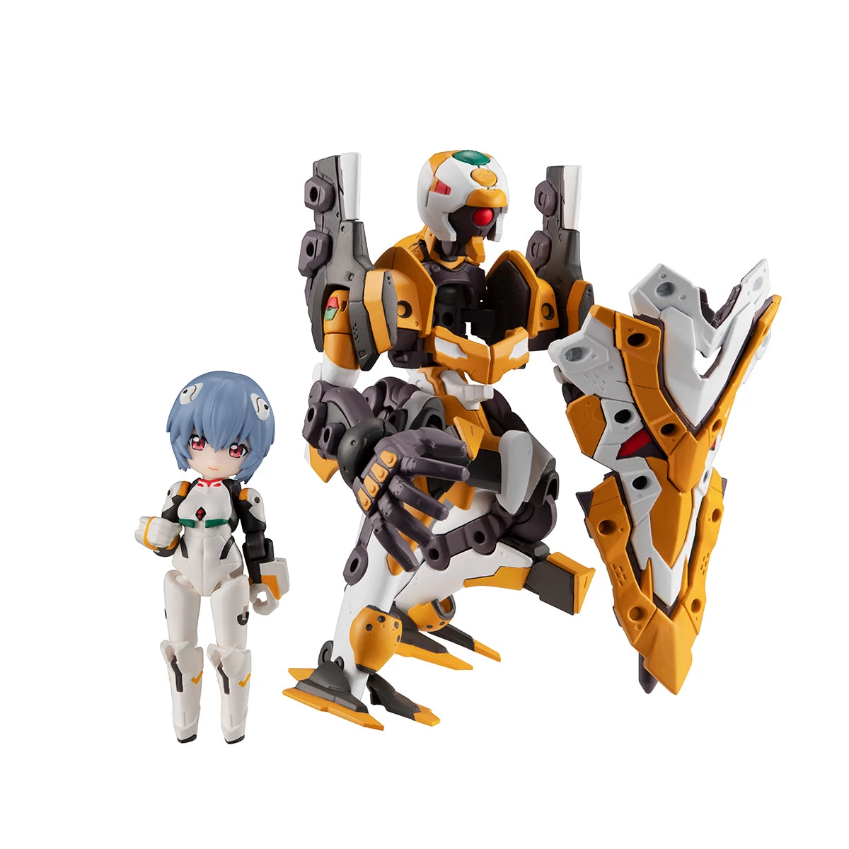 Megahouse Desktop Army: Evangelion - Rei & Eva Kai 3 Megahouse Desktop Army: Evangelion - Rei & Eva Kai