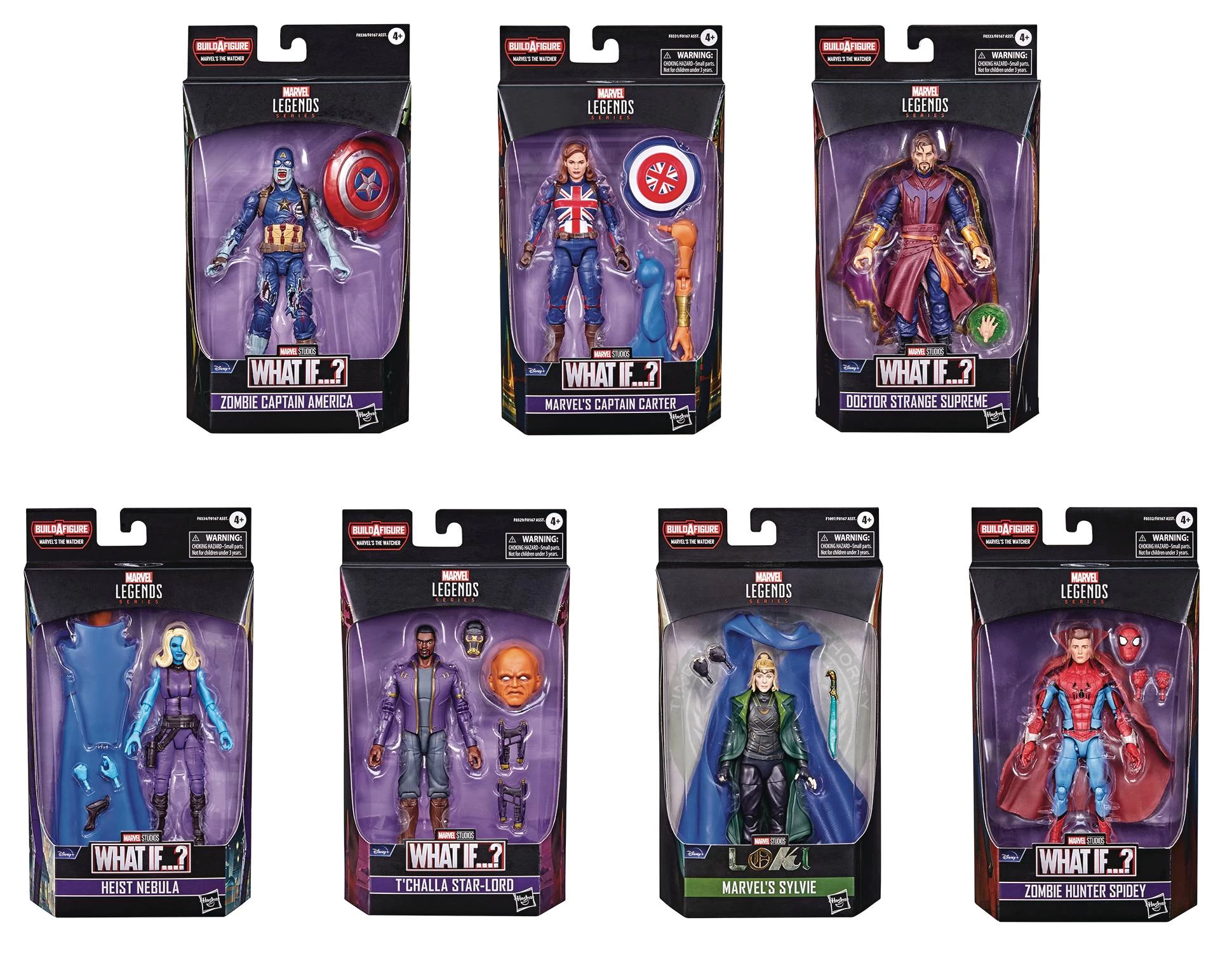 Hasbro Marvel Legends Disney Plus Wave 2 Action Figure Set BAF Watcher 3 Hasbro Marvel Legends Disney Plus Wave 2 Action Figure Set BAF Watcher