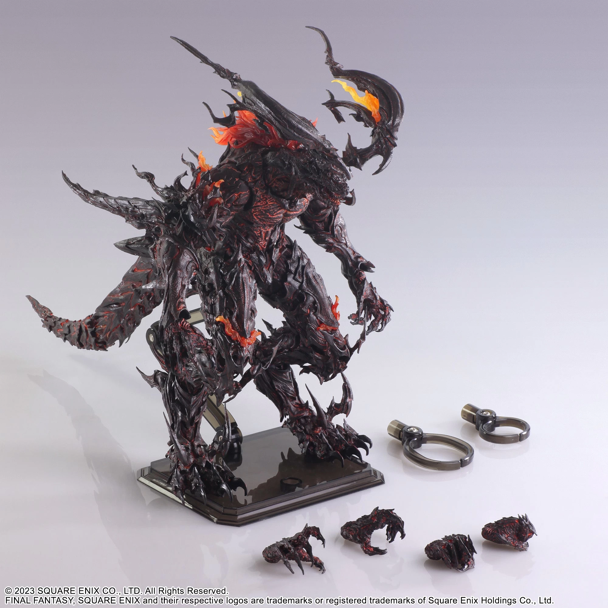 Square Enix Final Fantasy XVI Bring Arts Ifrit Action Figure Set 9 Square Enix Final Fantasy XVI Bring Arts Ifrit Action Figure Set - Image 7