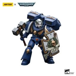 Joy Toy Warhammer 40k - Ultramarines Vanguard Veteran With Thunder Hammer And Storm Shield 1/18 Scale Action Figures -Doll Toys Shop STL303165 4