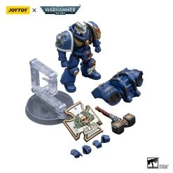 Joy Toy Warhammer 40k - Ultramarines Vanguard Veteran With Thunder Hammer And Storm Shield 1/18 Scale Action Figures -Doll Toys Shop STL303165 5