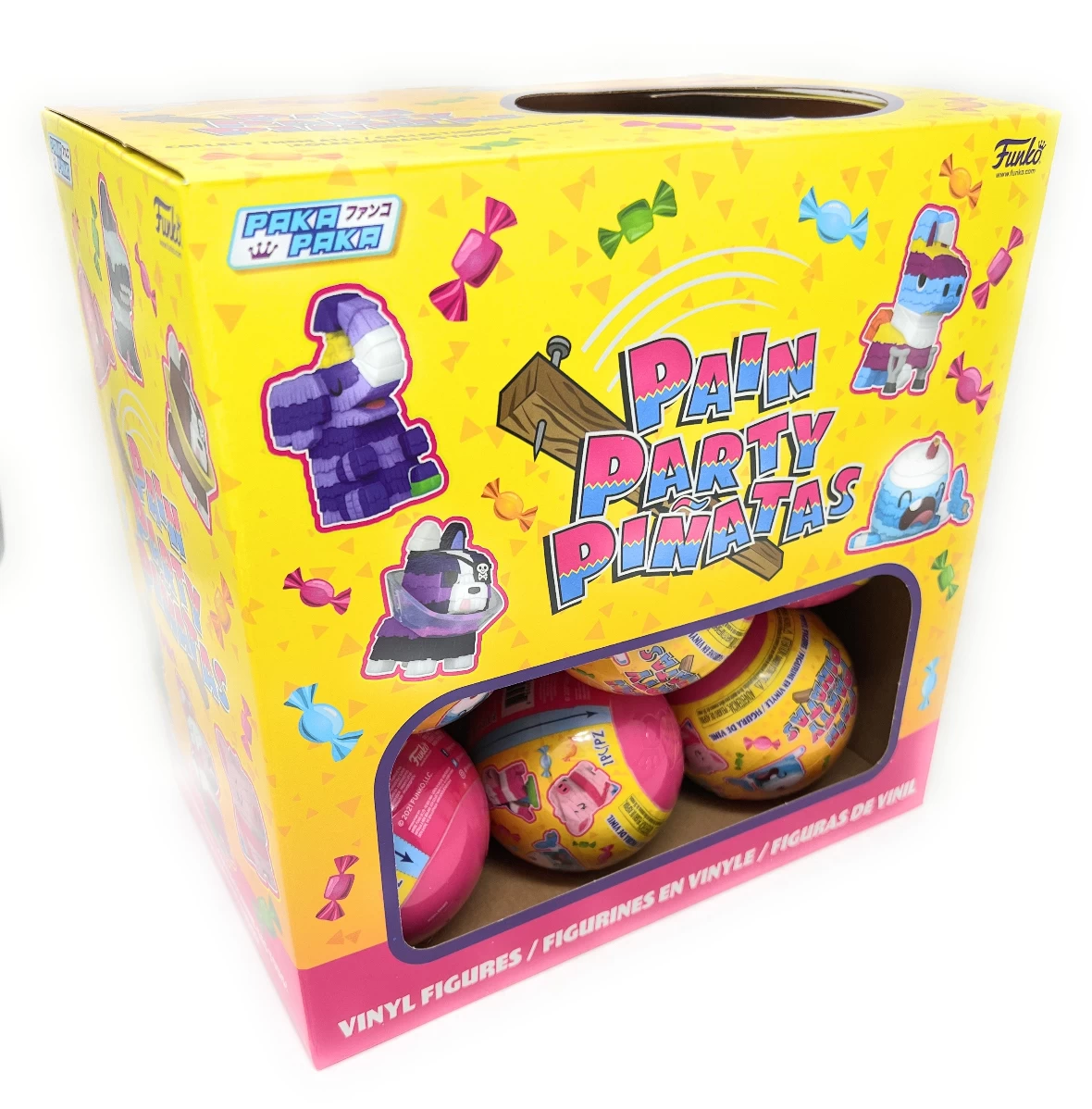 Funko Paka Paka: Pain Party Pinatas Mystery Figure Display (Case Of 18) 3 Funko Paka Paka: Pain Party Pinatas Mystery Figure Display (Case Of 18)
