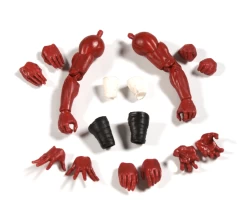 Fwoosh Articulated Icons: The Feudal Series - Arms, Hands And Wraps Accessory Pack