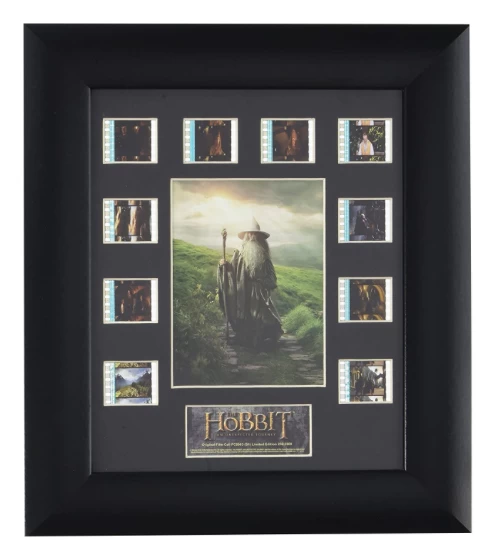 Hobbit Unexpected Journey Mini Montage Film Cell 3 Hobbit Unexpected Journey Mini Montage Film Cell