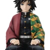 Megahouse Demon Slayer: Kimetsu No Yaiba - Giyu Tomioka Gem Series Palm PVC Figure (with Gift)
