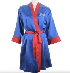 GENERIC DC Comics Bombshells Supergirl Satin Robe (LG/XL)