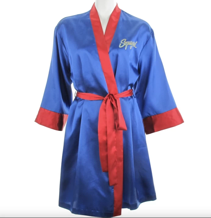 GENERIC DC Comics Bombshells Supergirl Satin Robe (LG/XL) 3 GENERIC DC Comics Bombshells Supergirl Satin Robe (LG/XL)