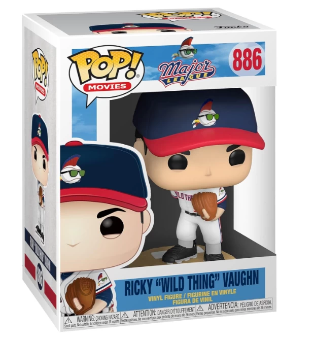 Funko Pop! Movies: Major League - Ricky Vaughn 4 Funko Pop! Movies: Major League - Ricky Vaughn - Image 2