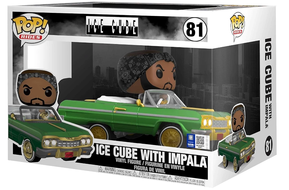 Funko Pop! Rides: Ice Cube With 1964 Chevy Impala 4 Funko Pop! Rides: Ice Cube With 1964 Chevy Impala - Image 2