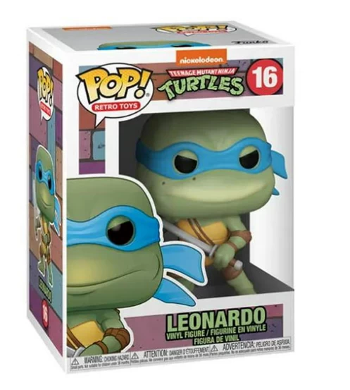 Funko Pop! Retro Toys: TMNT - Leonardo 4 Funko Pop! Retro Toys: TMNT - Leonardo - Image 2