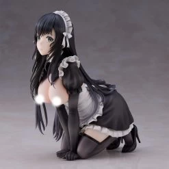 Non-Scale Black-haired Maid Illustration By Haori Io -Doll Toys Shop black haired maid illustration by haori io complete fig 09