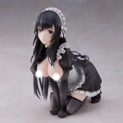 Non-Scale Black-haired Maid Illustration By Haori Io -Doll Toys Shop black haired maid illustration by haori io complete fig 10