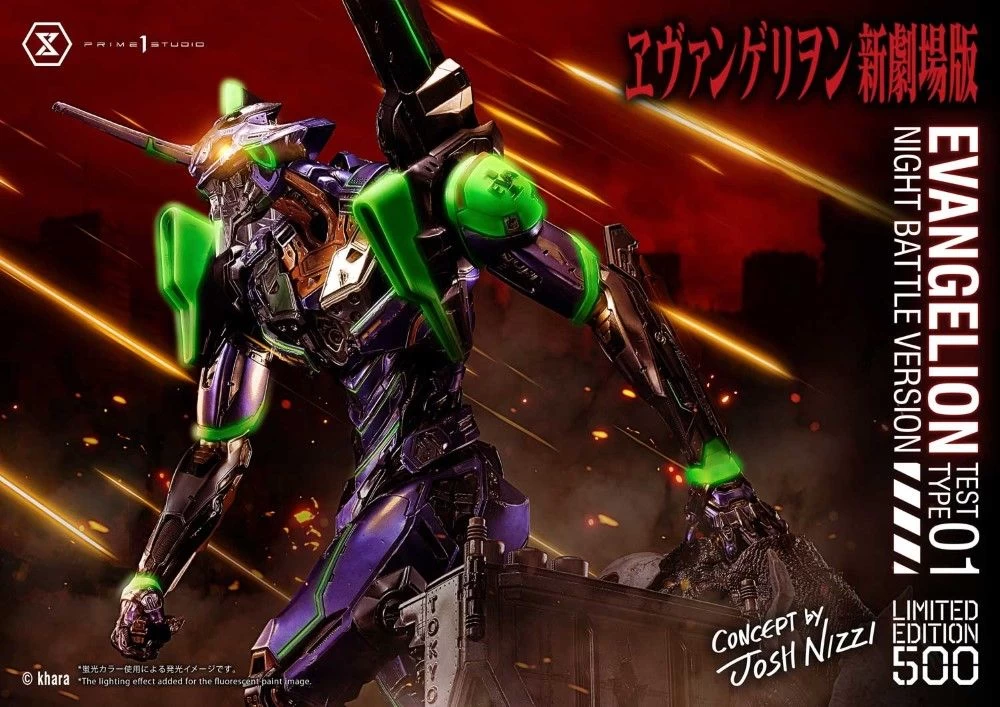 Evangelion Unit-01 Test Type Night Battle Ver. Concept By Josh Nizzi 3 Evangelion Unit-01 Test Type Night Battle Ver. Concept By Josh Nizzi