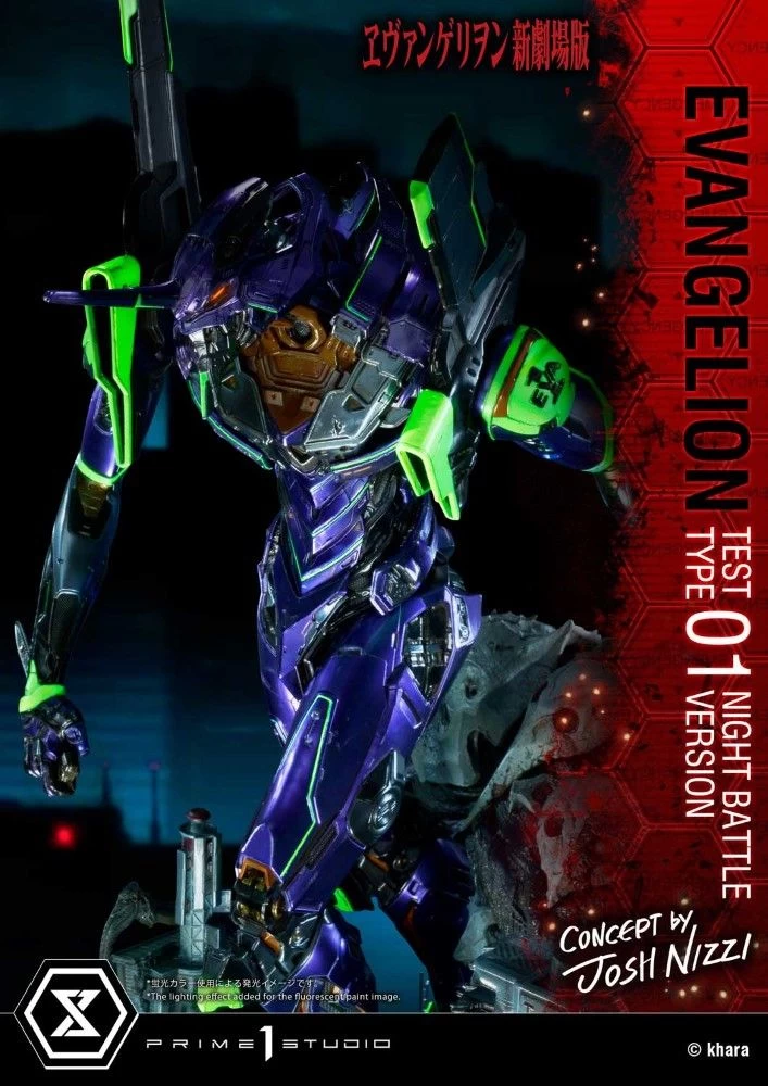 Evangelion Unit-01 Test Type Night Battle Ver. Concept By Josh Nizzi 8 Evangelion Unit-01 Test Type Night Battle Ver. Concept By Josh Nizzi - Image 6