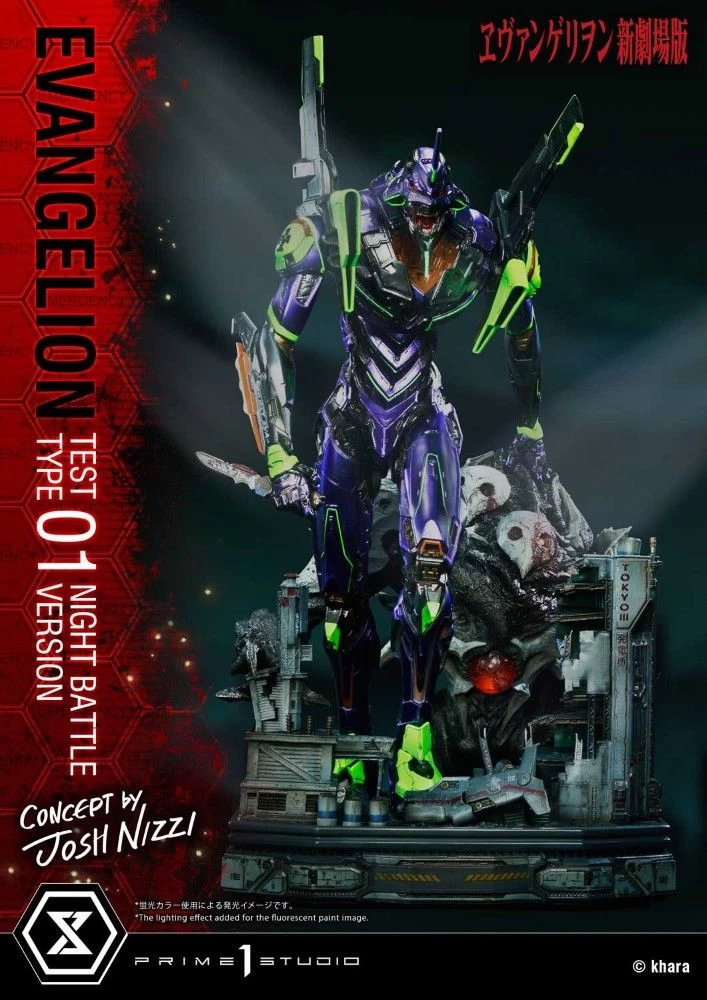 Evangelion Unit-01 Test Type Night Battle Ver. Concept By Josh Nizzi 11 Evangelion Unit-01 Test Type Night Battle Ver. Concept By Josh Nizzi - Image 9