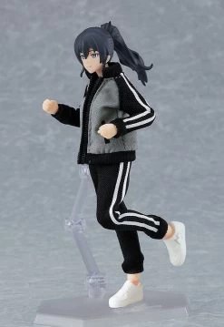 Figma 601 Female Body (Makoto) With Tracksuit + Tracksuit Skirt Outfit 13 Figma 601 Female Body (Makoto) With Tracksuit + Tracksuit Skirt Outfit -Doll Toys Shop figma 601 female body makoto with tracksuit tracksuit skirt outfit3