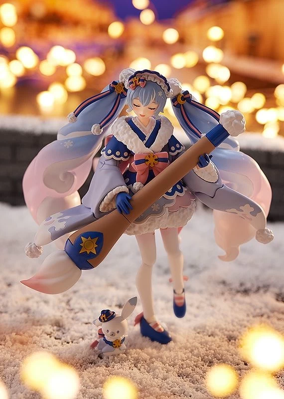 Figma EX-067 Snow Miku: Serene Winter Ver. 5 Figma EX-067 Snow Miku: Serene Winter Ver. - Image 3