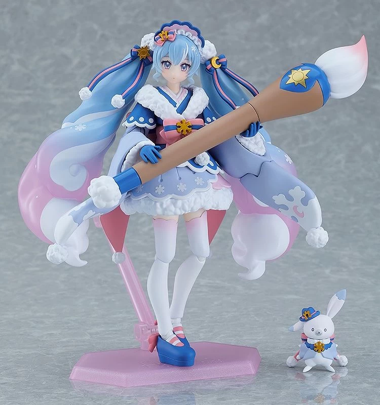 Figma EX-067 Snow Miku: Serene Winter Ver. 6 Figma EX-067 Snow Miku: Serene Winter Ver. - Image 4