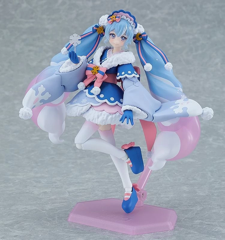 Figma EX-067 Snow Miku: Serene Winter Ver. 9 Figma EX-067 Snow Miku: Serene Winter Ver. - Image 7
