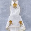 Figma Styles Mini Skirt Chinese Dress Outfit (White) 2 Figma Styles Mini Skirt Chinese Dress Outfit (White) -Doll Toys Shop figma styles mini skirt chinese dress white2