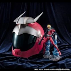 MegaHouse Full Scale Works Mobile Suit Gundam Char Aznable Normal Suit Helmet -Doll Toys Shop full scale works mobile suit gundam char aznable normal suit helmet 09