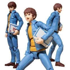MegaHouse G.M.G. Earth Federation 07 Amuro＆Frau And 08V-SP General Soldier & Buggy (set W/gift)