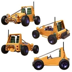 MegaHouse G.M.G. Earth Federation 07 Amuro＆Frau And 08V-SP General Soldier & Buggy (set W/gift) -Doll Toys Shop g m g earth federation 07 amuro frau and 08v sp general soldier buggy set w gift 6