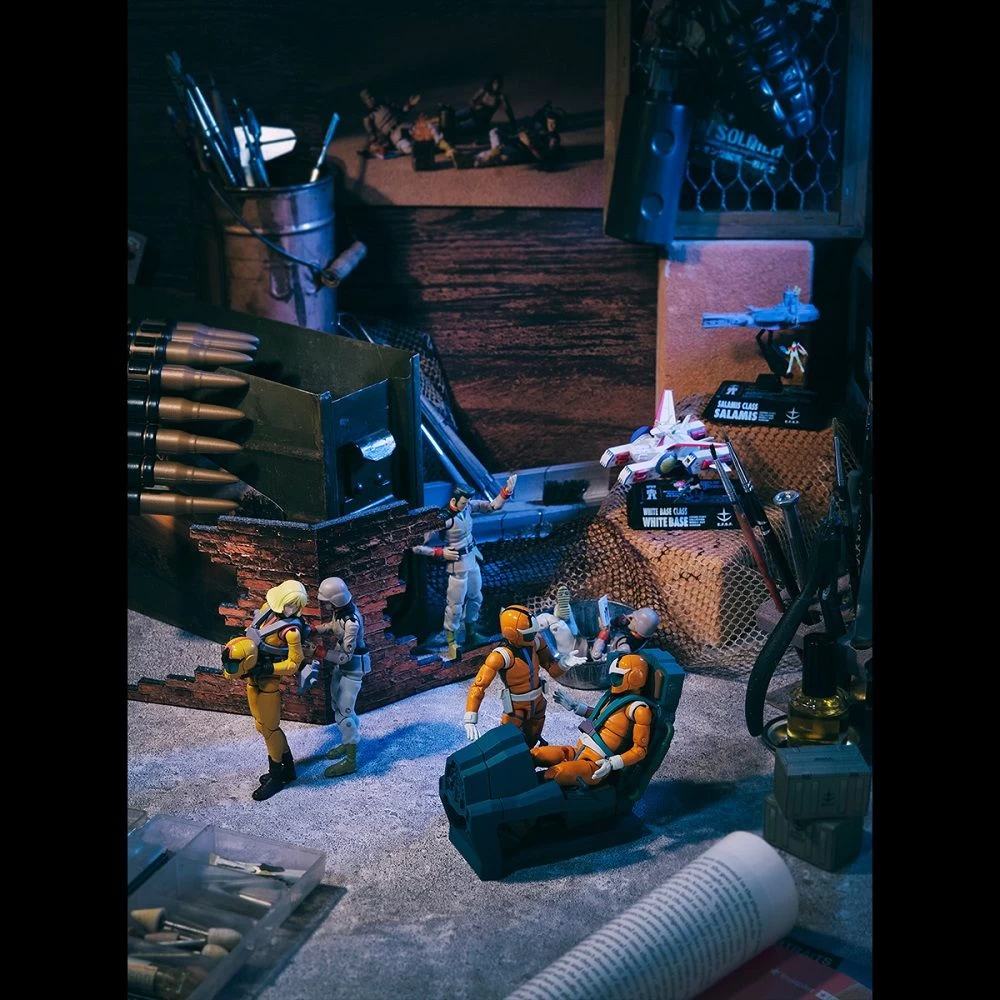 MegaHouse G.M.G.Mobile Suit Gundam Earth Federation Force 04, 05, 06 Sayla Mass (set With Gift) 9 MegaHouse G.M.G.Mobile Suit Gundam Earth Federation Force 04, 05, 06 Sayla Mass (set With Gift) - Image 7