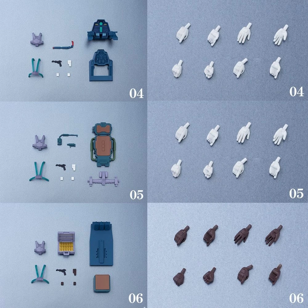 MegaHouse G.M.G.Mobile Suit Gundam Earth Federation Force 04, 05, 06 Sayla Mass (set With Gift) 10 MegaHouse G.M.G.Mobile Suit Gundam Earth Federation Force 04, 05, 06 Sayla Mass (set With Gift) - Image 8