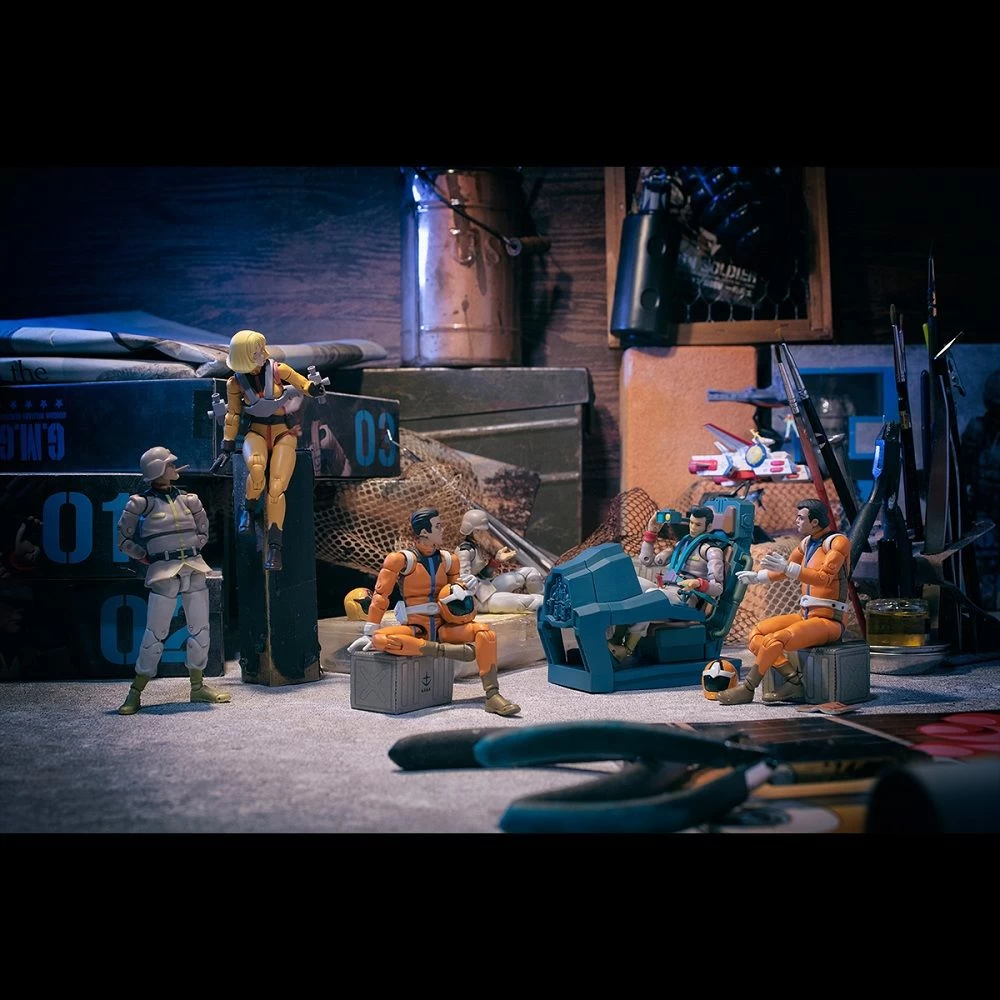 MegaHouse G.M.G.Mobile Suit Gundam Earth Federation Force 04, 05, 06 Sayla Mass (set With Gift) 11 MegaHouse G.M.G.Mobile Suit Gundam Earth Federation Force 04, 05, 06 Sayla Mass (set With Gift) - Image 9