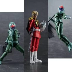 MegaHouse G.M.G. Mobile Suit Gundam Zeon Army Soldier Standard Infantry & Char Aznable Set (Set Of 3) With Gift -Doll Toys Shop g m g zeon army soldier standard infantry char aznable set set of 3 03th