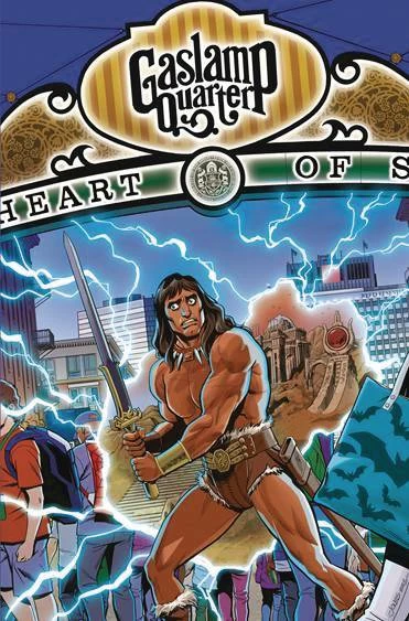 Titan Comics Conan The Barbarian #1 Gaslamp Variant (2023 SDCC Exclusive) 3 Titan Comics Conan The Barbarian #1 Gaslamp Variant (2023 SDCC Exclusive)