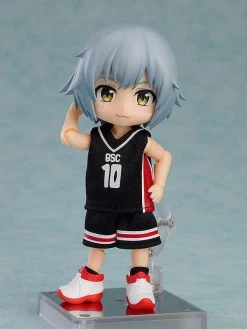 Nendoroid Doll Outfit Set: Basketball Uniform (Black) -Doll Toys Shop nendoroid doll outfit set basketball uniform black4