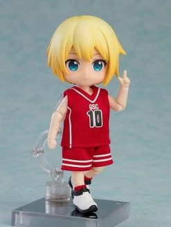 Nendoroid Doll Outfit Set: Basketball Uniform (Red) 7 Nendoroid Doll Outfit Set: Basketball Uniform (Red) -Doll Toys Shop nendoroid doll outfit set basketball uniform red4