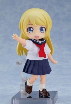 Nendoroid Doll Outfit Set: Short-Sleeved Sailor Outfit (Navy) -Doll Toys Shop nendoroid doll outfit set short sleeved sailor outfit navy4