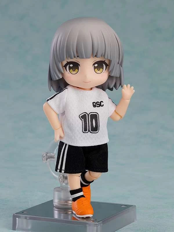 Nendoroid Doll Outfit Set: Soccer Uniform (White) 5 Nendoroid Doll Outfit Set: Soccer Uniform (White) - Image 3