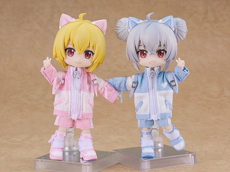 Nendoroid Doll Outfit Set: Subculture Fashion Tracksuit (Pink) 5 Nendoroid Doll Outfit Set: Subculture Fashion Tracksuit (Pink) - Image 3