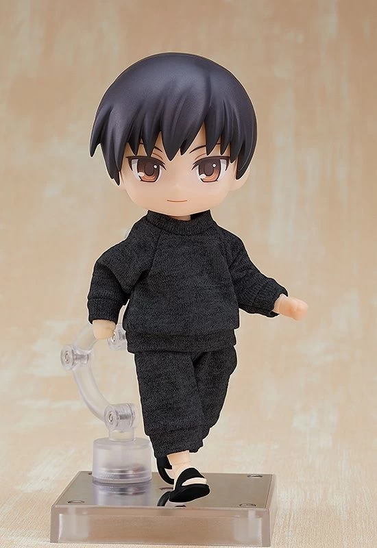Nendoroid Doll Outfit Set: Sweatshirt And Sweatpants (Black) 5 Nendoroid Doll Outfit Set: Sweatshirt And Sweatpants (Black) - Image 3