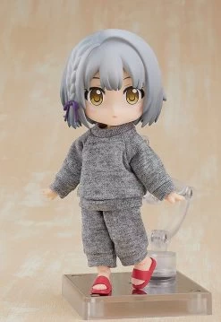 Nendoroid Doll Outfit Set: Sweatshirt And Sweatpants (Gray) 8 Nendoroid Doll Outfit Set: Sweatshirt And Sweatpants (Gray) -Doll Toys Shop nendoroid doll outfit set sweatshirt and sweatpants gray4