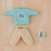 Nendoroid Doll Outfit Set: Sweatshirt And Sweatpants (Light Blue) 2 Nendoroid Doll Outfit Set: Sweatshirt And Sweatpants (Light Blue) -Doll Toys Shop nendoroid doll outfit set sweatshirt and sweatpants light blue2