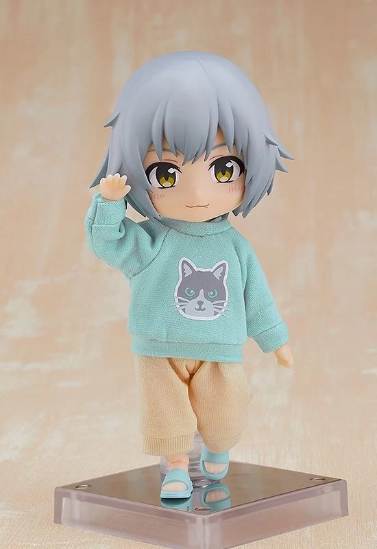 Nendoroid Doll Outfit Set: Sweatshirt And Sweatpants (Light Blue) 5 Nendoroid Doll Outfit Set: Sweatshirt And Sweatpants (Light Blue) - Image 3