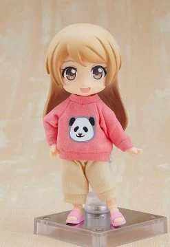Nendoroid Doll Outfit Set: Sweatshirt And Sweatpants (Pink) -Doll Toys Shop nendoroid doll outfit set sweatshirt and sweatpants pink4