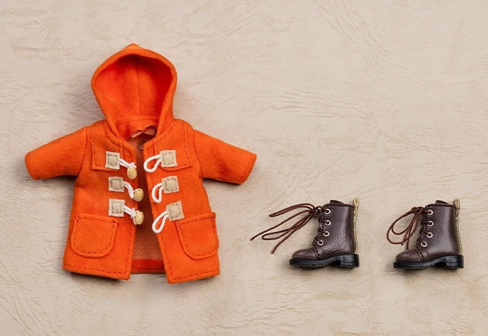 Nendoroid Doll Warm Clothing Set: Boots & Duffle Coat (Orange) 3 Nendoroid Doll Warm Clothing Set: Boots & Duffle Coat (Orange)