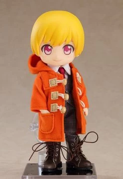 Nendoroid Doll Warm Clothing Set: Boots & Duffle Coat (Orange) 8 Nendoroid Doll Warm Clothing Set: Boots & Duffle Coat (Orange) -Doll Toys Shop nendoroid doll warm clothing set boots duffle coat orange 3