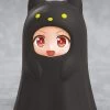 Nendoroid More Kigurumi Face Parts Case (Ghost Cat: Black) -Doll Toys Shop nendoroid more kigurumi face parts case ghost cat black 1