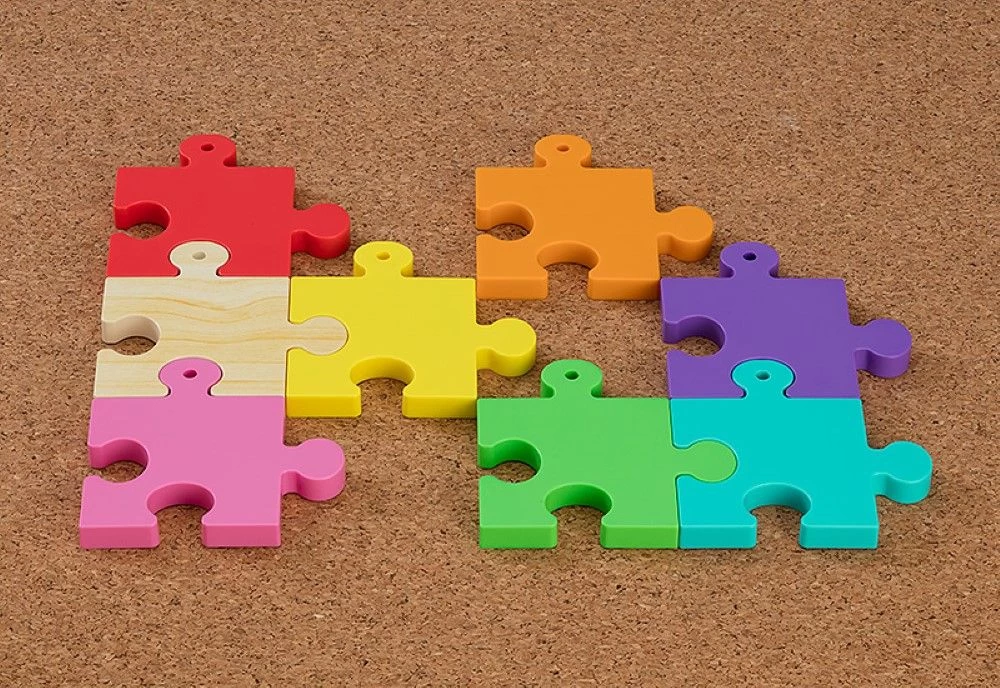 Nendoroid More Puzzle Base (Blue) 5 Nendoroid More Puzzle Base (Blue) - Image 3