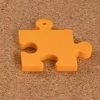 Nendoroid More Puzzle Base (Orange) 1 Nendoroid More Puzzle Base (Orange) -Doll Toys Shop nendoroid more puzzle base orange 1